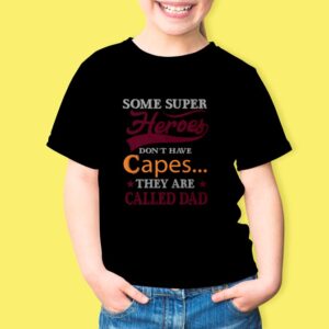 Παιδικό Μπλουζάκι | Dad the Hero without cape