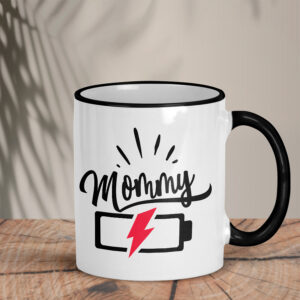 Δίχρωμη Κούπα | Mom Battery