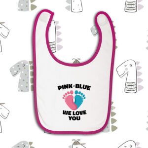 Σαλιάρα | Pink or Blue we love you