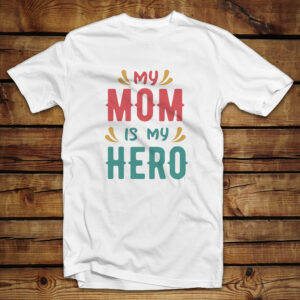 Μπλουζάκι unisex | My Mom is my Hero
