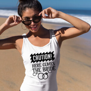 Γυναικείο Αμάνικο | Caution Here comes the Bride
