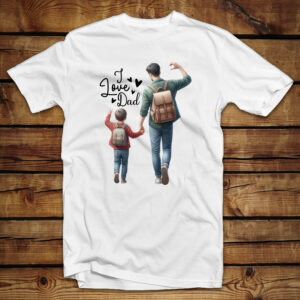 Μπλουζάκι unisex | I love Dad