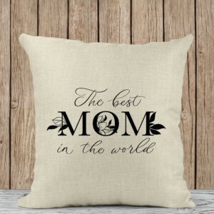Μαξιλάρι Λινό | The best Mom in the World