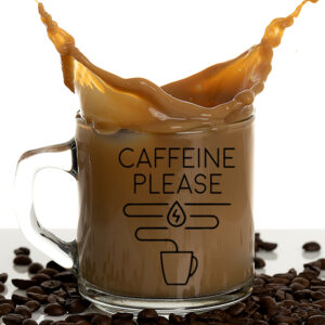 Γυάλινη Κούπα | Caffeine please