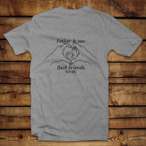 Μπλουζάκι unisex | Father & Son Best Friends for Life