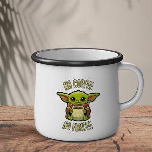 Εμαγιέ Κούπα | No Coffee No Forcee