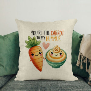 Διακοσμητικό Μαξιλάρι | Carrot to my Hummus