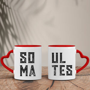 Σετ Κούπες Καρδιά | Soul Mates