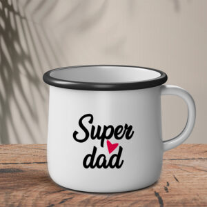 Εμαγιέ Κούπα | Super dad heart