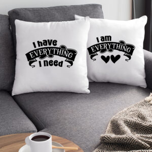 Σετ Μαξιλάρια | I have everything I need