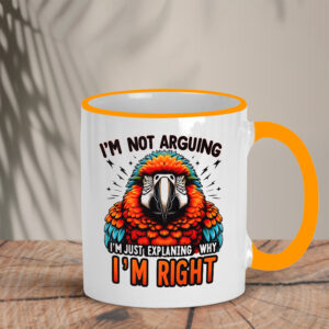 Δίχρωμη Κούπα | I'm not arguing