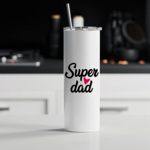 Tumbler θερμός | Super dad heart