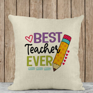 Μαξιλάρι Λινό | Best Teacher Ever