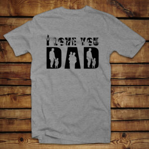 Μπλουζάκι unisex | I Love you Dad