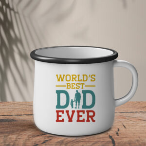Εμαγιέ Κούπα | World's best dad ever