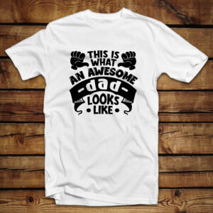Μπλουζάκι unisex | This is what an awesome dad looks like