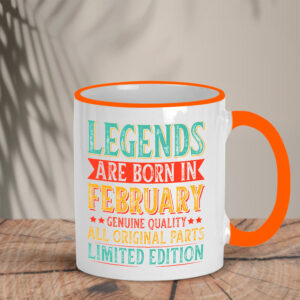 Δίχρωμη Κούπα | Legends are born in February