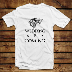 Μπλουζάκι Ανδρικό | Wedding is Coming