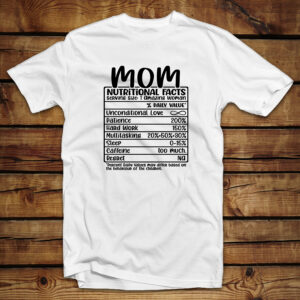 Μπλουζάκι unisex | Mom Nutrition Facts
