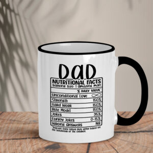 Δίχρωμη Κούπα | Dad Nutrition Facts