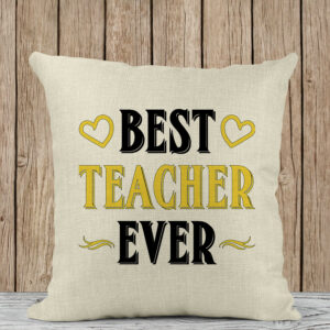 Μαξιλάρι Λινό | Best Teacher Ever 2