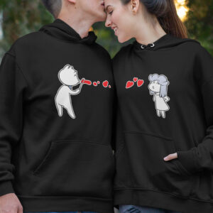 Σετ Φούτερ για Ζευγάρια | Sweet Kisses