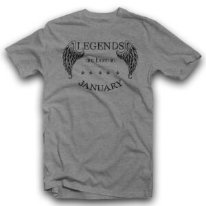 Μπλουζάκι unisex | Ιανουάριος Γενέθλια
