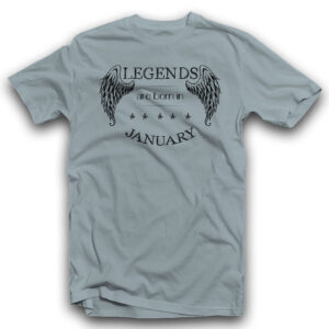 Μπλουζάκι unisex | Ιανουάριος Γενέθλια