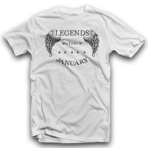 Μπλουζάκι unisex | Ιανουάριος Γενέθλια