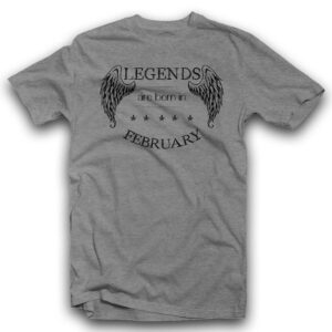 Μπλουζάκι unisex | Φεβρουάριος Γενέθλια