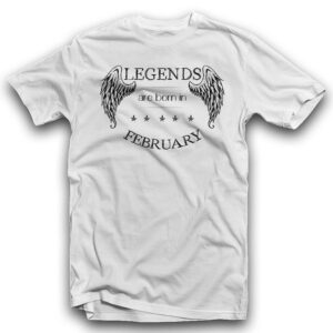 Μπλουζάκι unisex | Φεβρουάριος Γενέθλια