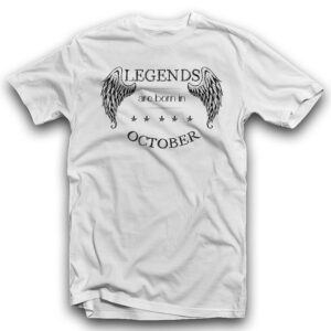 Μπλουζάκι unisex | Οκτώβριος Γενέθλια