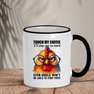 Δίχρωμη Κούπα | Touch my coffee
