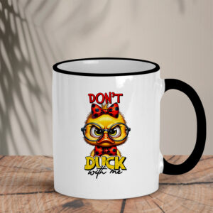 Δίχρωμη Κούπα | Don't duck with me