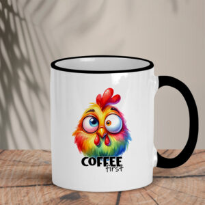 Δίχρωμη Κούπα | Coffee first