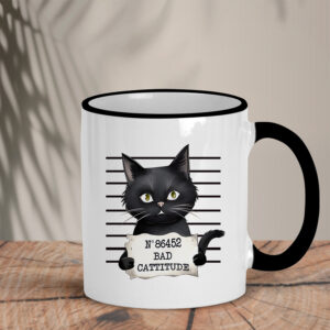 Δίχρωμη Κούπα | Bad cattitude