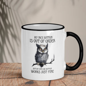 Δίχρωμη Κούπα | My nice button is out of order