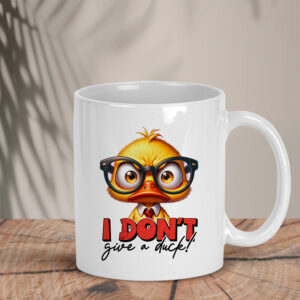 Λευκή Κούπα | I don't give a duck