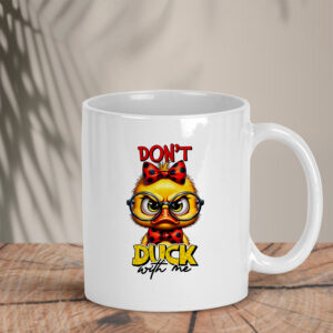 Λευκή Κούπα | Don't duck with me