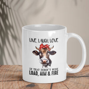 Λευκή Κούπα | Live, Laugh, Love