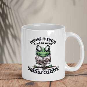 Λευκή Κούπα | Mentally creative