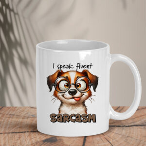 Λευκή Κούπα | I speak fluent sarcasm