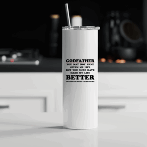 Tumbler θερμός | Godfather thanks for being there