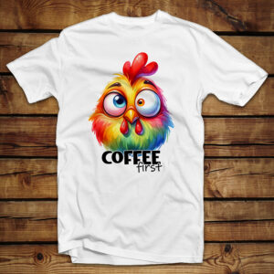 Μπλουζάκι Unisex | Coffee first