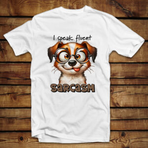 Μπλουζάκι Unisex | I speak fluent sarcasm