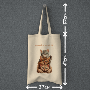Υφασμάτινη τσάντα | Pawsitively in love with cats