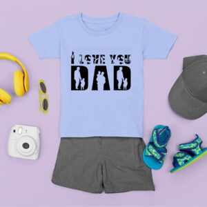 Παιδικό Μπλουζάκι | I Love you Dad