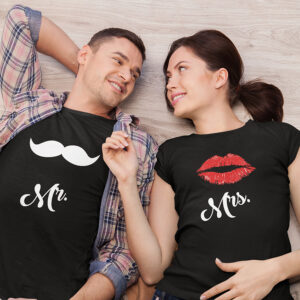 Σετ Μπλουζάκια | Moustache & Lips