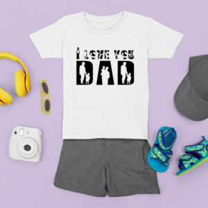 Παιδικό Μπλουζάκι | I Love you Dad