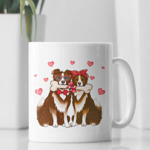 Λευκή Κούπα | Love dog couple